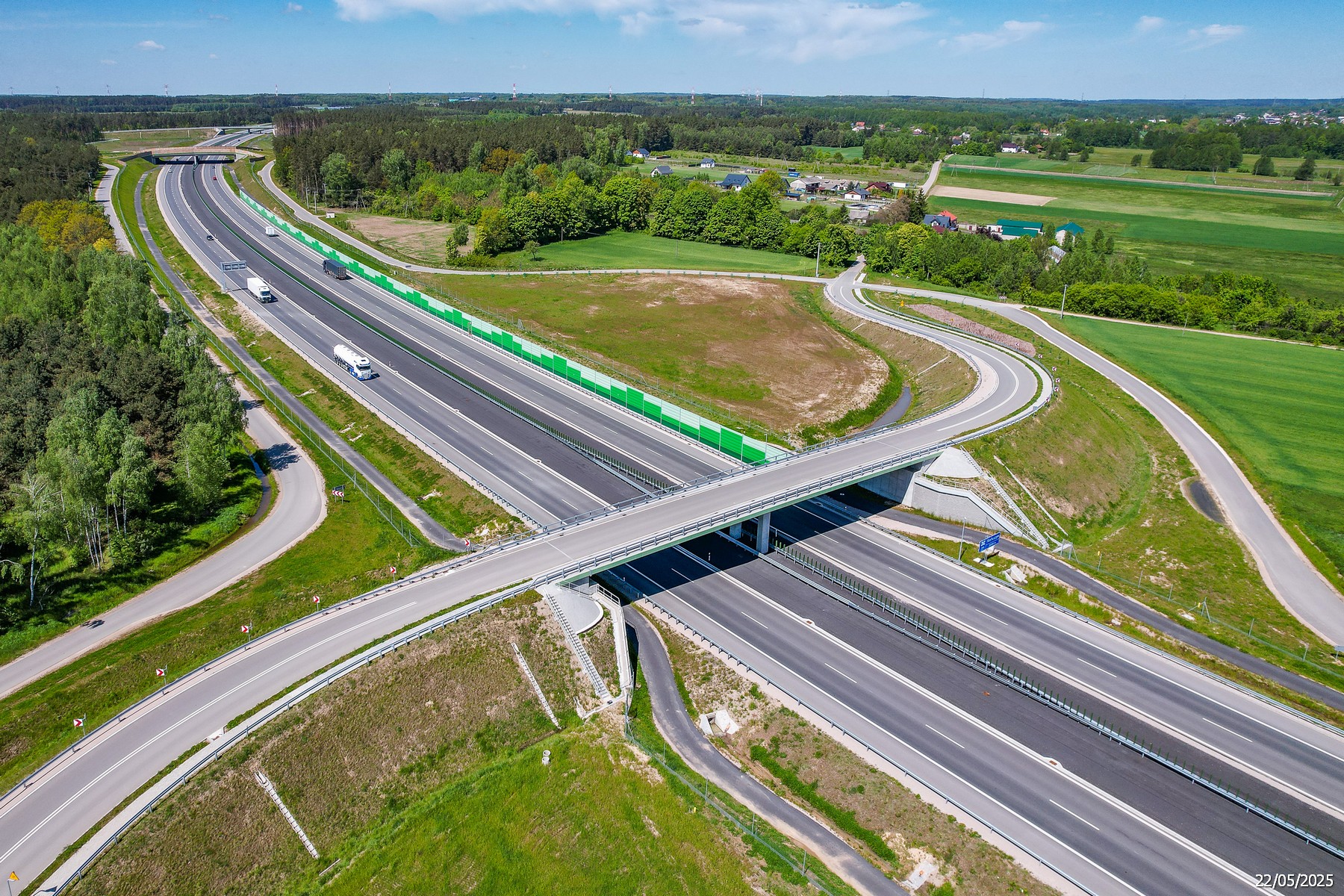 A2, Mińsk Mazowiecki - Siedlce, odc. Kałuszyn-Groszki źródło: GDDKiA